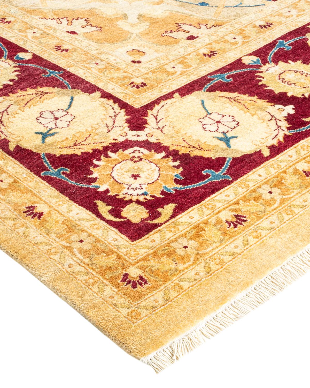 With understated palettes and allover designs, the rugs in the Mogul Collection will bring timeless sophistication to any room. Influenced by a spectrum of Turkish, Indian, and Persian designs, the artisans who handweave these wool rugs imbue