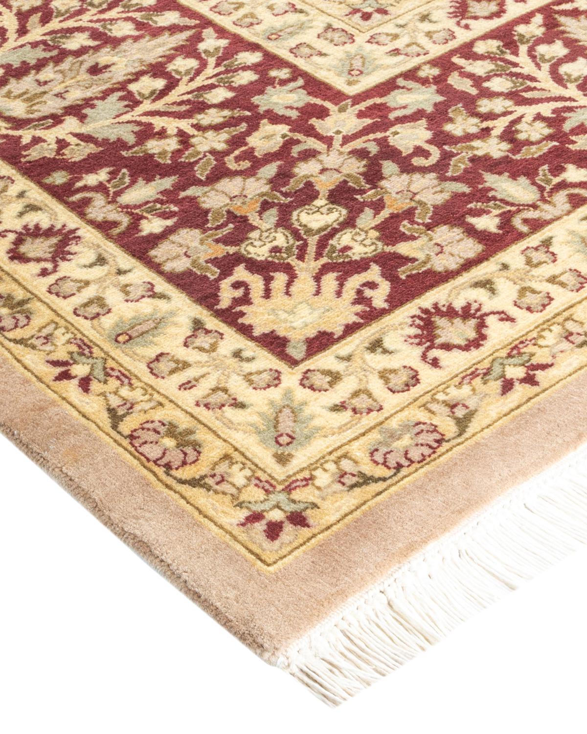 With understated palettes and allover designs, the rugs in the Mogul Collection will bring timeless sophistication to any room. Influenced by a spectrum of Turkish, Indian, and Persian designs, the artisans who handweave these wool rugs imbue