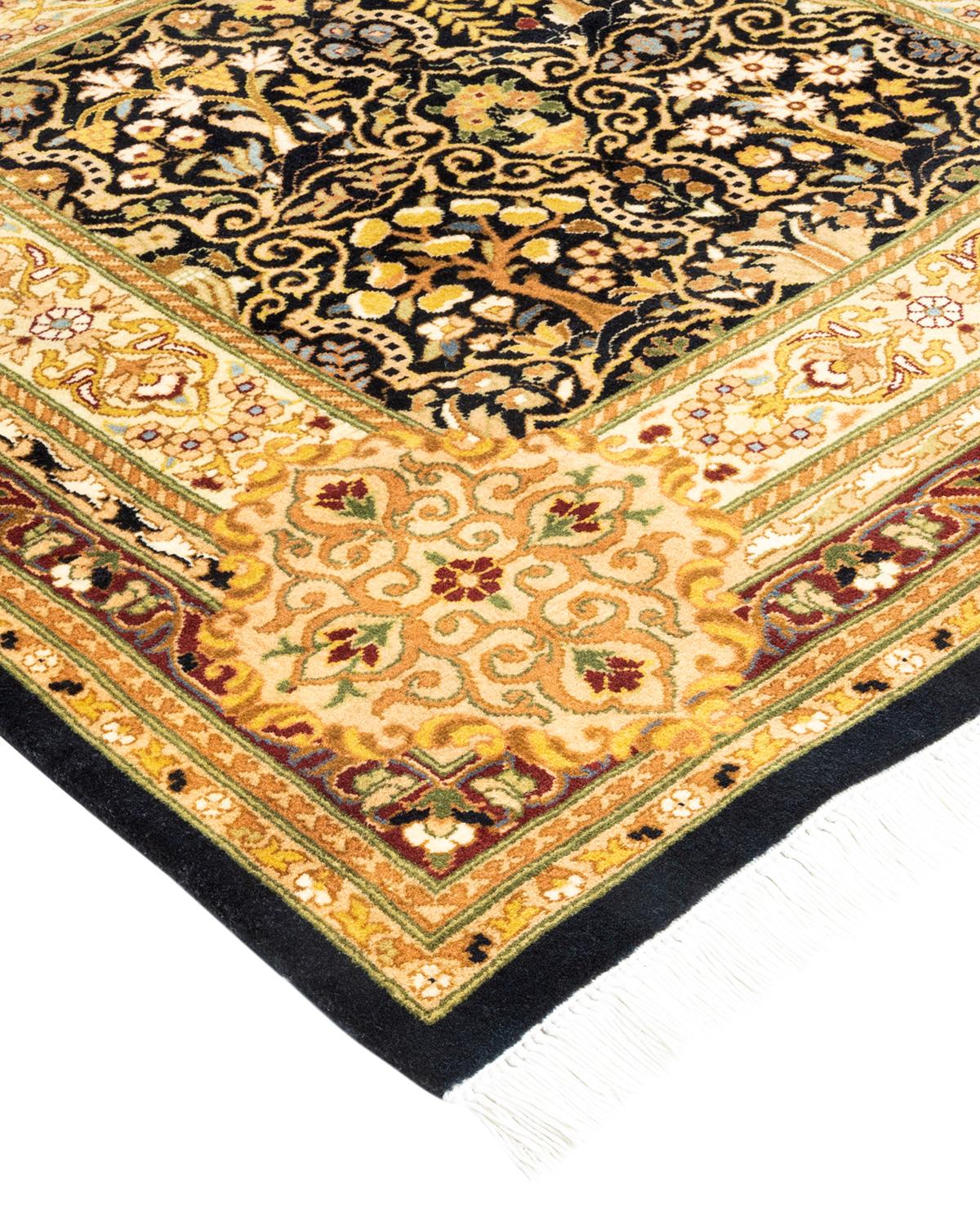 With understated palettes and allover designs, the rugs in the Mogul Collection will bring timeless sophistication to any room. Influenced by a spectrum of Turkish, Indian, and Persian designs, the artisans who handweave these wool rugs imbue