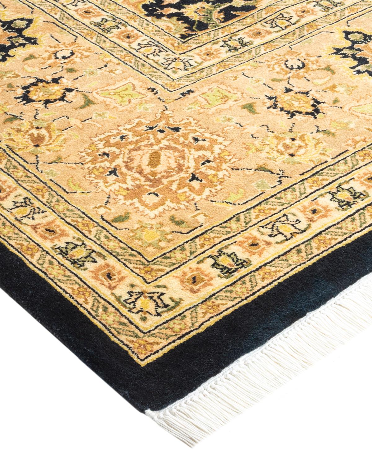 With understated palettes and allover designs, the rugs in the Mogul Collection will bring timeless sophistication to any room. Influenced by a spectrum of Turkish, Indian, and Persian designs, the artisans who handweave these wool rugs imbue