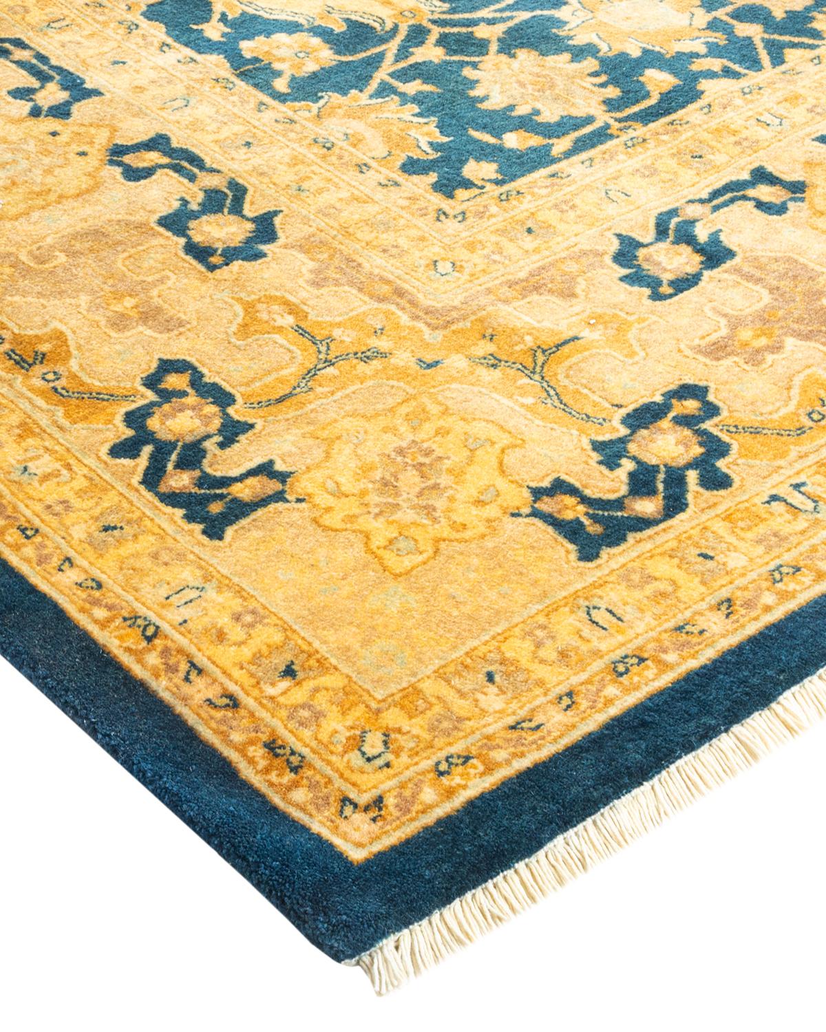 With understated palettes and allover designs, the rugs in the Mogul Collection will bring timeless sophistication to any room. Influenced by a spectrum of Turkish, Indian, and Persian designs, the artisans who handweave these wool rugs imbue