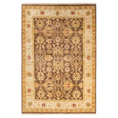 One-Of-A-Kind Hand Knotted Oriental Mogul Brown Area Rug 4
1" x 5
10" One-Of-A-Kind Hand Knotted Oriental Mogul Brown Area Rug 4
1" x 5
10"