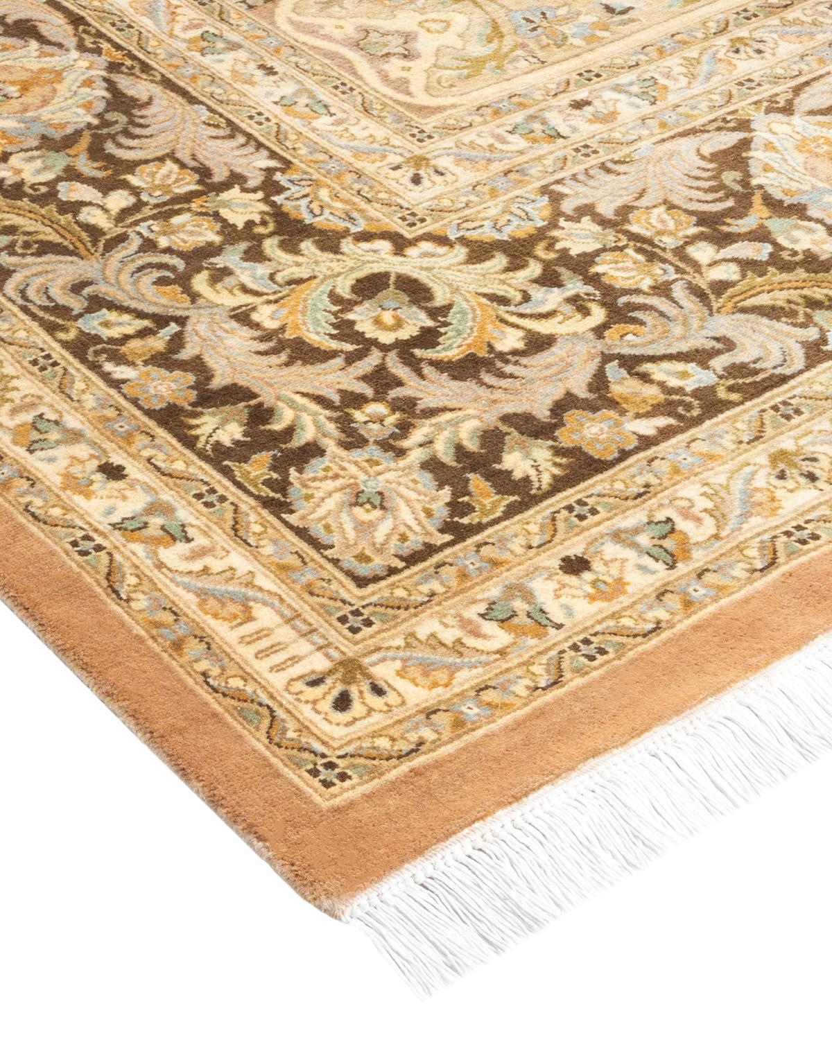 With understated palettes and allover designs, the rugs in the Mogul Collection will bring timeless sophistication to any room. Influenced by a spectrum of Turkish, Indian, and Persian designs, the artisans who handweave these wool rugs imbue