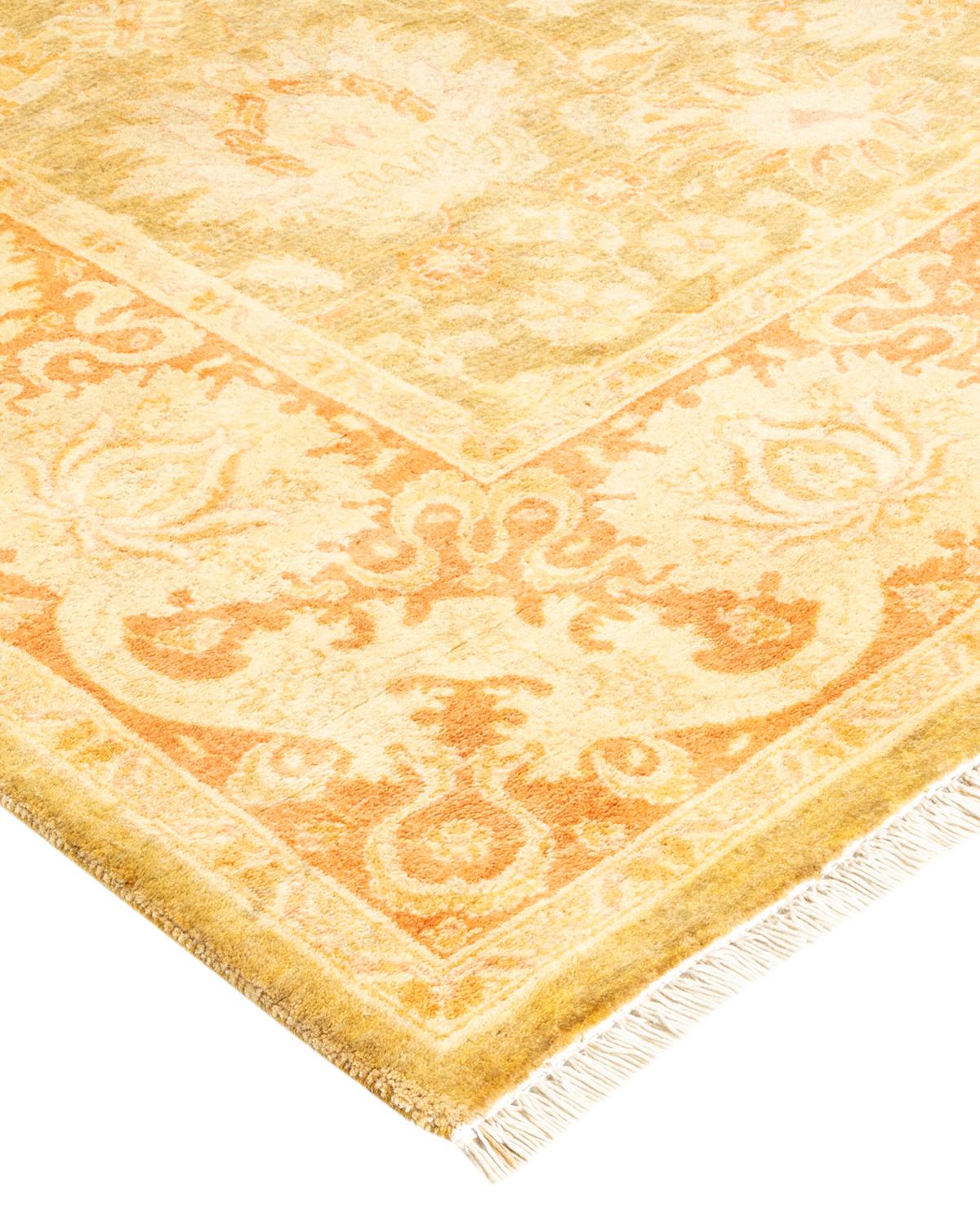 With understated palettes and allover designs, the rugs in the Mogul Collection will bring timeless sophistication to any room. Influenced by a spectrum of Turkish, Indian, and Persian designs, the artisans who handweave these wool rugs imbue