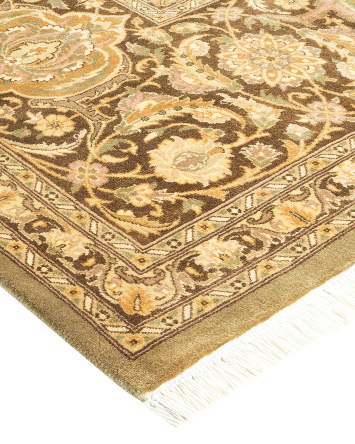 With understated palettes and allover designs, the rugs in the Mogul Collection will bring timeless sophistication to any room. Influenced by a spectrum of Turkish, Indian, and Persian designs, the artisans who handweave these wool rugs imbue