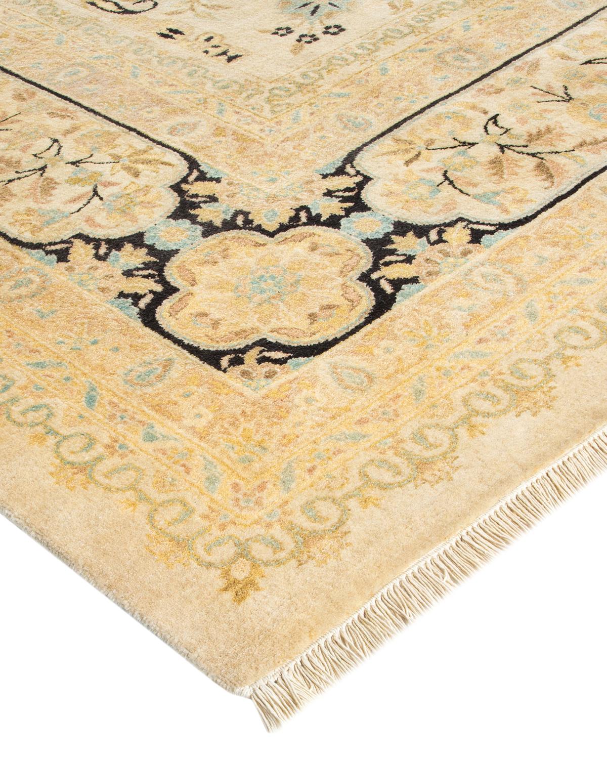 Las alfombras de la colección Mogul, con sus colores discretos y sus diseños en toda la superficie, aportarán una sofisticación atemporal a cualquier habitación. Influenciadas por un espectro de diseños turcos, indios y persas, los artesanos que