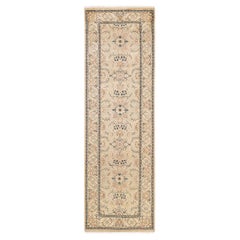 One-of-a-kind Hand Knotted Oriental Mogul Ivory Area Rug