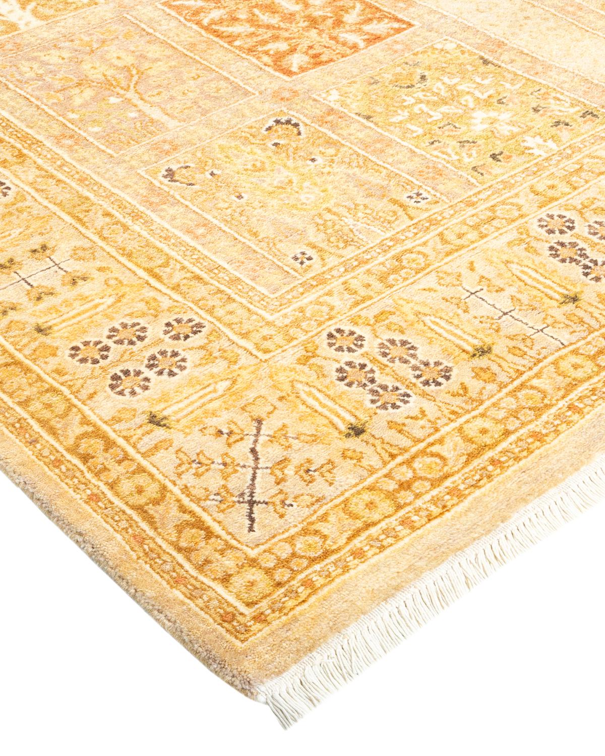 Avec leurs palettes discrètes et leurs motifs à l'envers, les tapis de la collection Mogul apporteront une sophistication intemporelle à n'importe quelle pièce. Influencés par un éventail de motifs turcs, indiens et persans, les artisans qui tissent