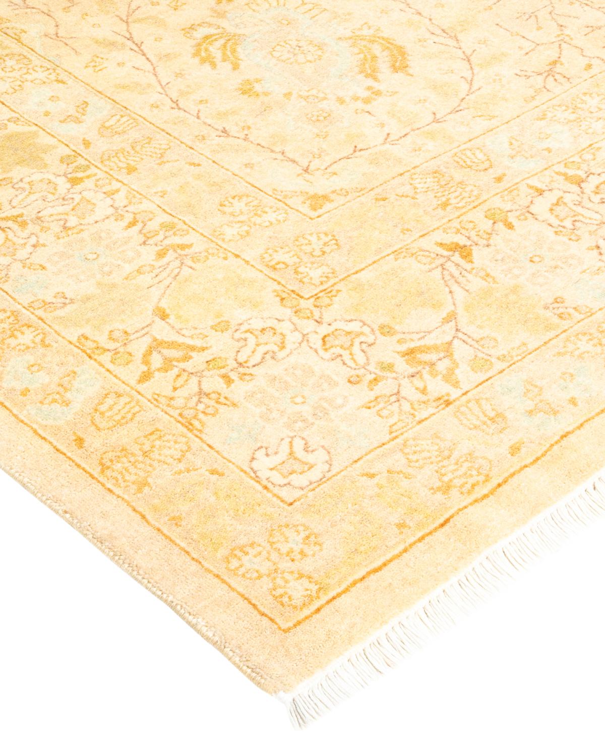 With understated palettes and allover designs, the rugs in the Mogul Collection will bring timeless sophistication to any room. Influenced by a spectrum of Turkish, Indian, and Persian designs, the artisans who handweave these wool rugs imbue
