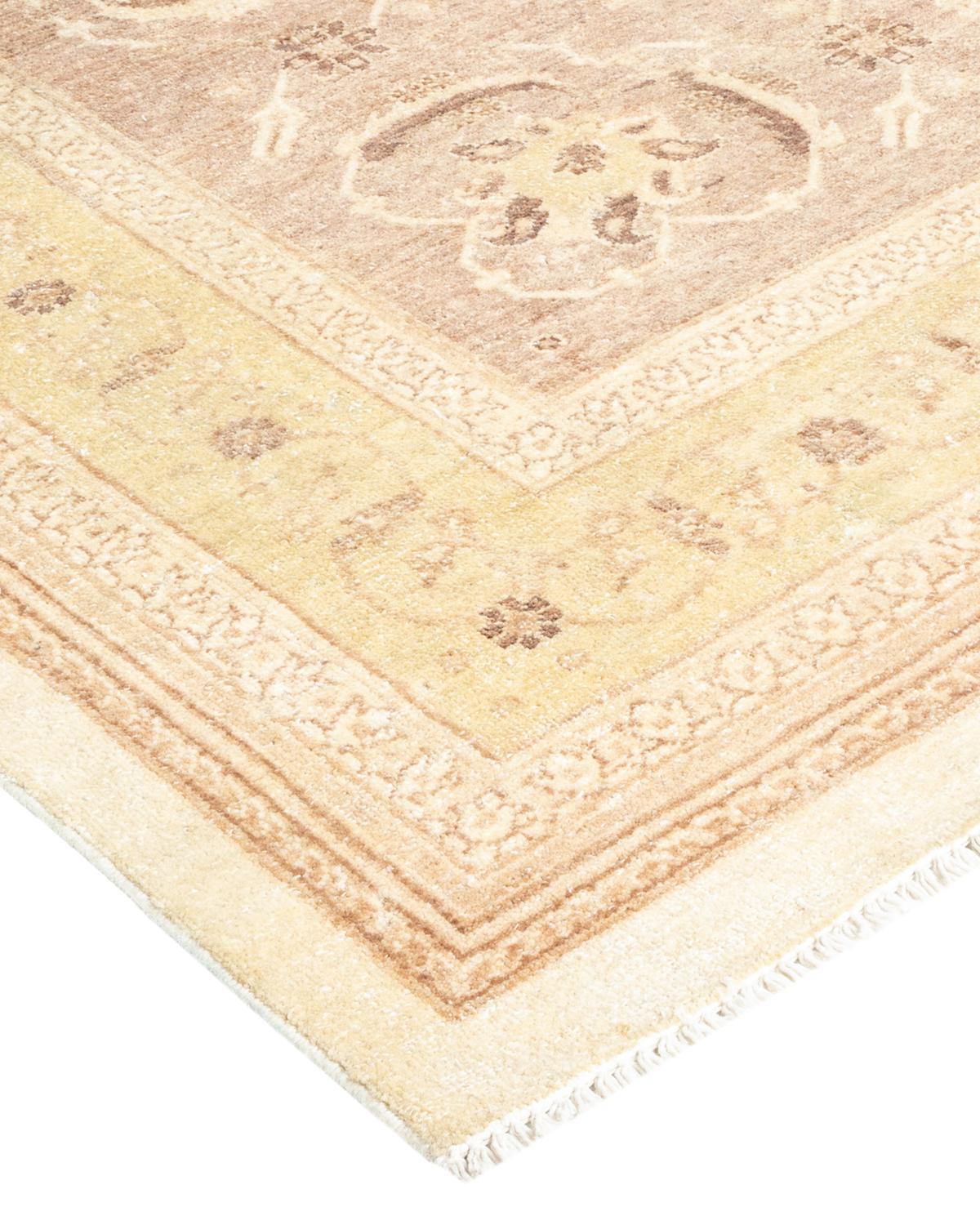 With understated palettes and allover designs, the rugs in the Mogul Collection will bring timeless sophistication to any room. Influenced by a spectrum of Turkish, Indian, and Persian designs, the artisans who handweave these wool rugs imbue