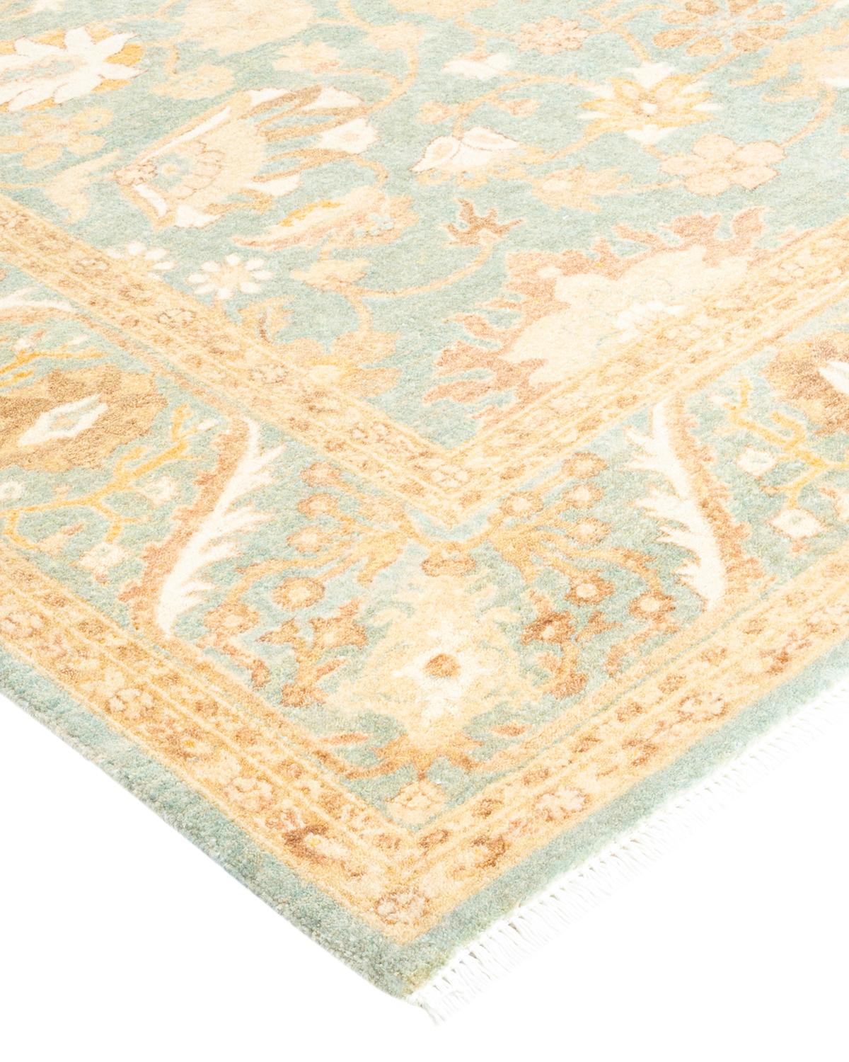 
With understated palettes and allover designs, the rugs in the Mogul Collection will bring timeless sophistication to any room. Influenced by a spectrum of Turkish, Indian, and Persian designs, the artisans who handweave these wool rugs imbue