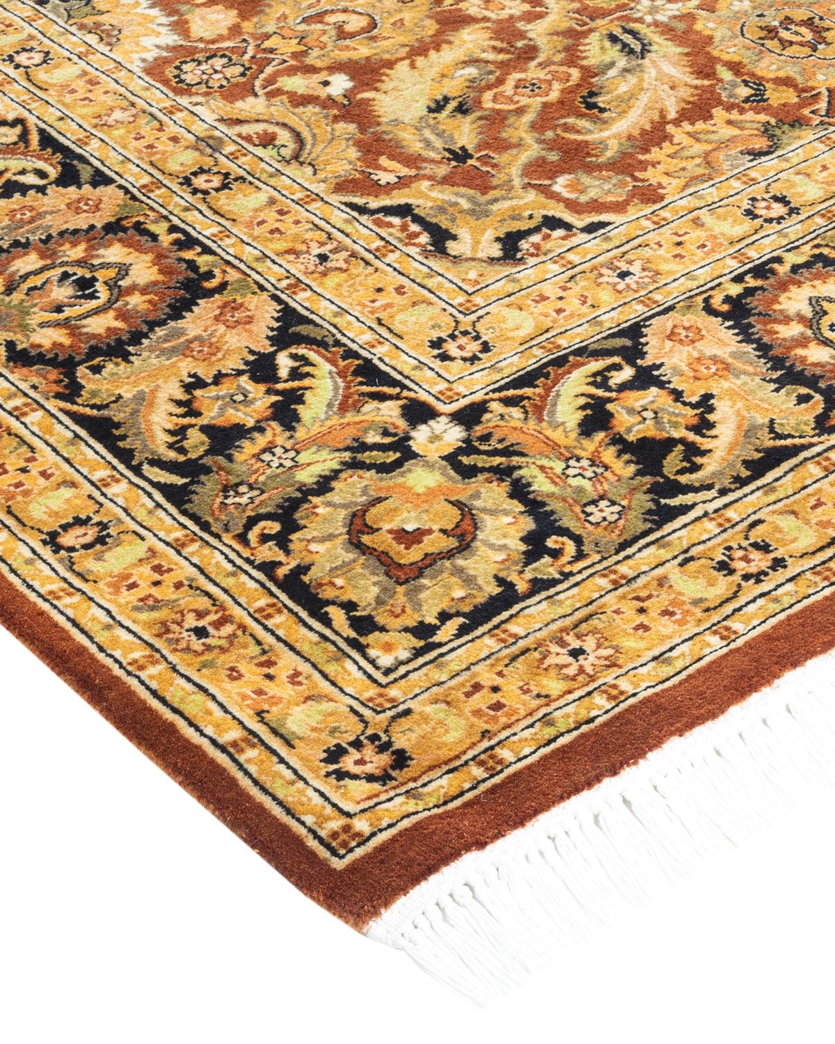 With understated palettes and allover designs, the rugs in the Mogul Collection will bring timeless sophistication to any room. Influenced by a spectrum of Turkish, Indian, and Persian designs, the artisans who handweave these wool rugs imbue