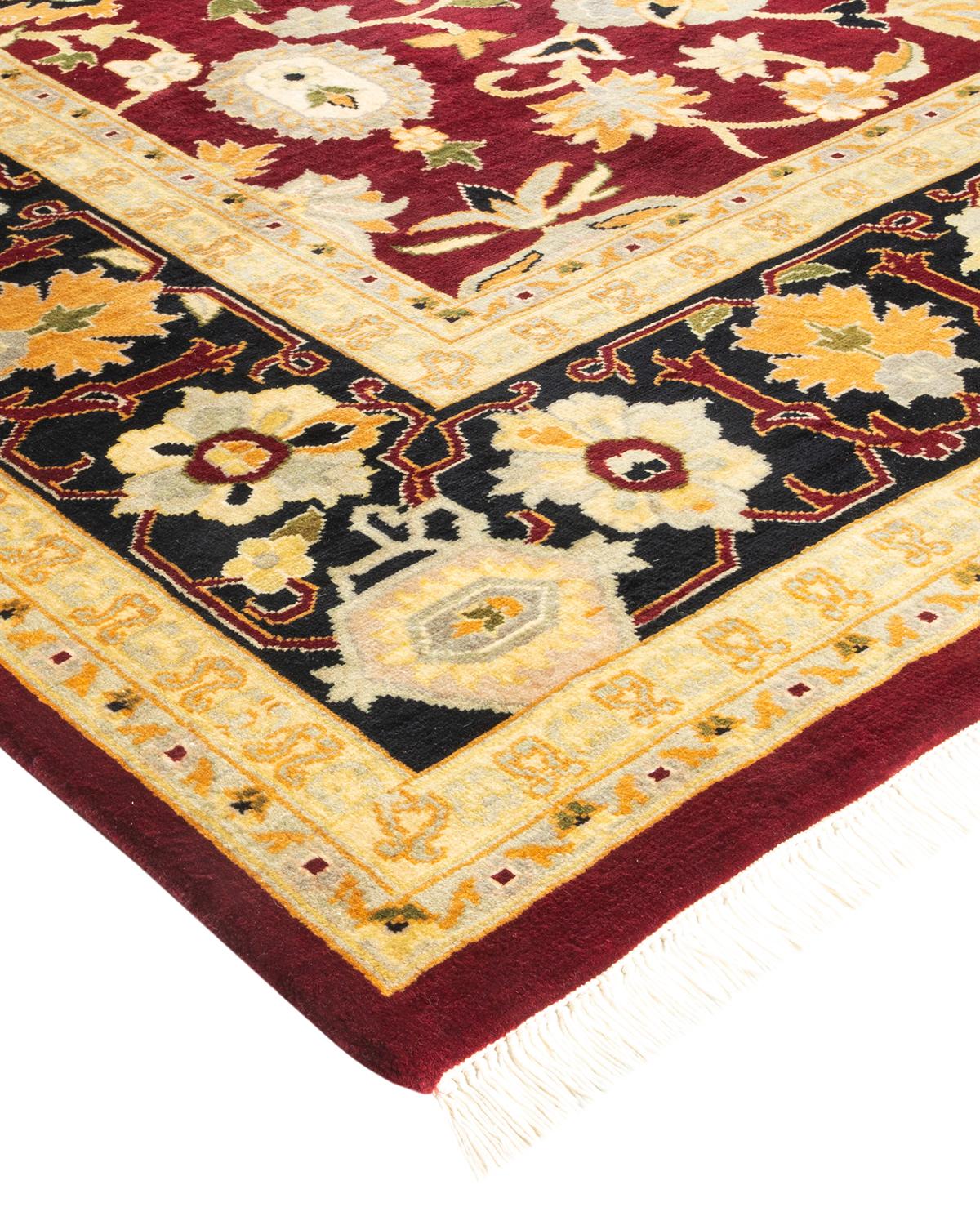 With understated palettes and allover designs, the rugs in the Mogul Collection will bring timeless sophistication to any room. Influenced by a spectrum of Turkish, Indian, and Persian designs, the artisans who handweave these wool rugs imbue