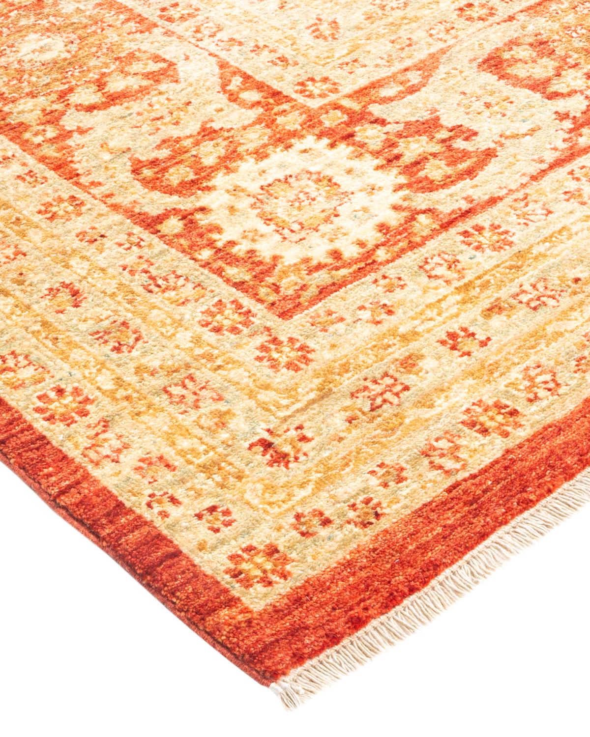 With understated palettes and allover designs, the rugs in the Mogul Collection will bring timeless sophistication to any room. Influenced by a spectrum of Turkish, Indian, and Persian designs, the artisans who handweave these wool rugs imbue