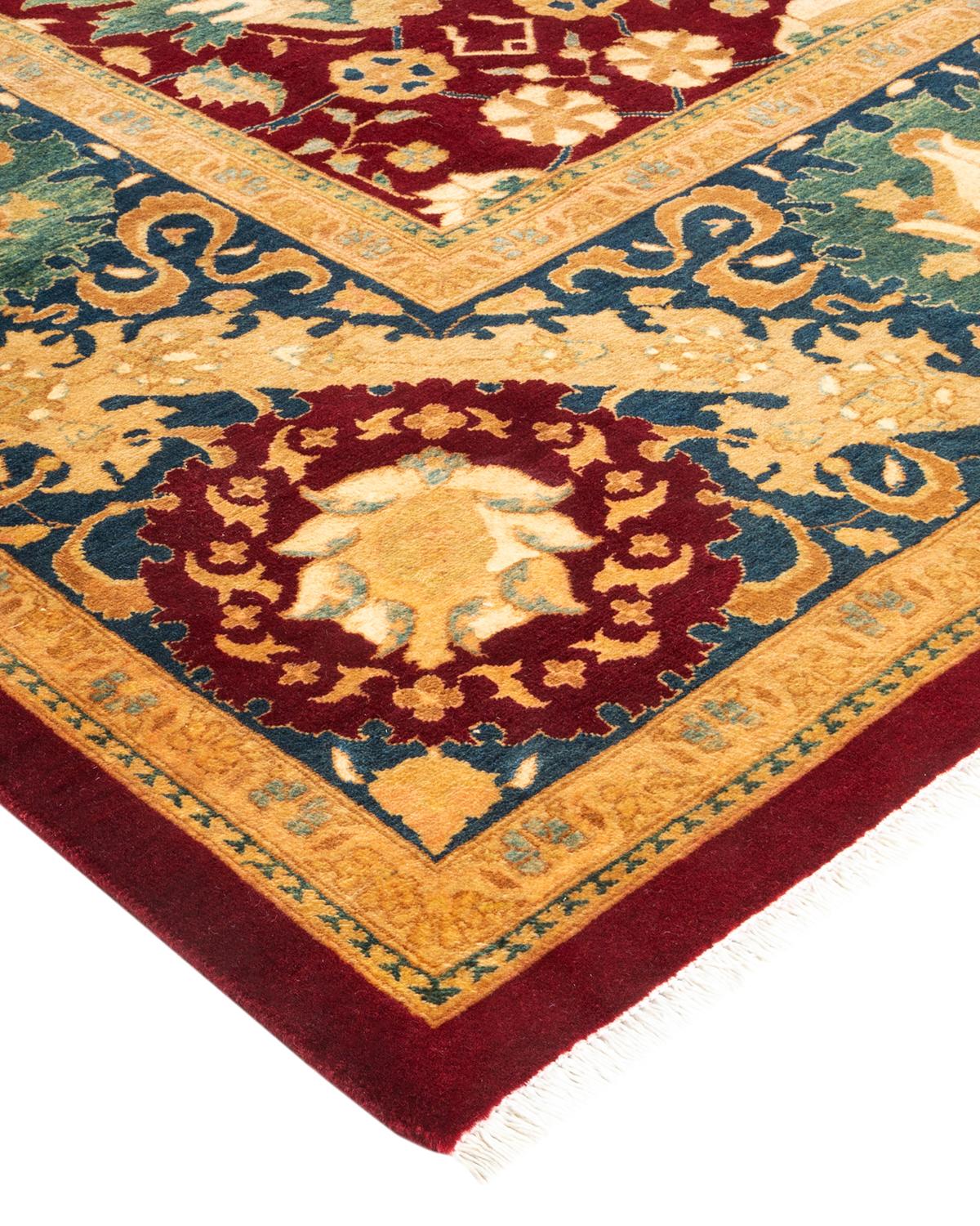 Die Teppiche der Mogul-Kollektion bringen mit ihren zurückhaltenden Farben und Allover-Mustern zeitlose Eleganz in jeden Raum. Beeinflusst von einem Spektrum türkischer, indischer und persischer Designs, lassen die Kunsthandwerker, die diese