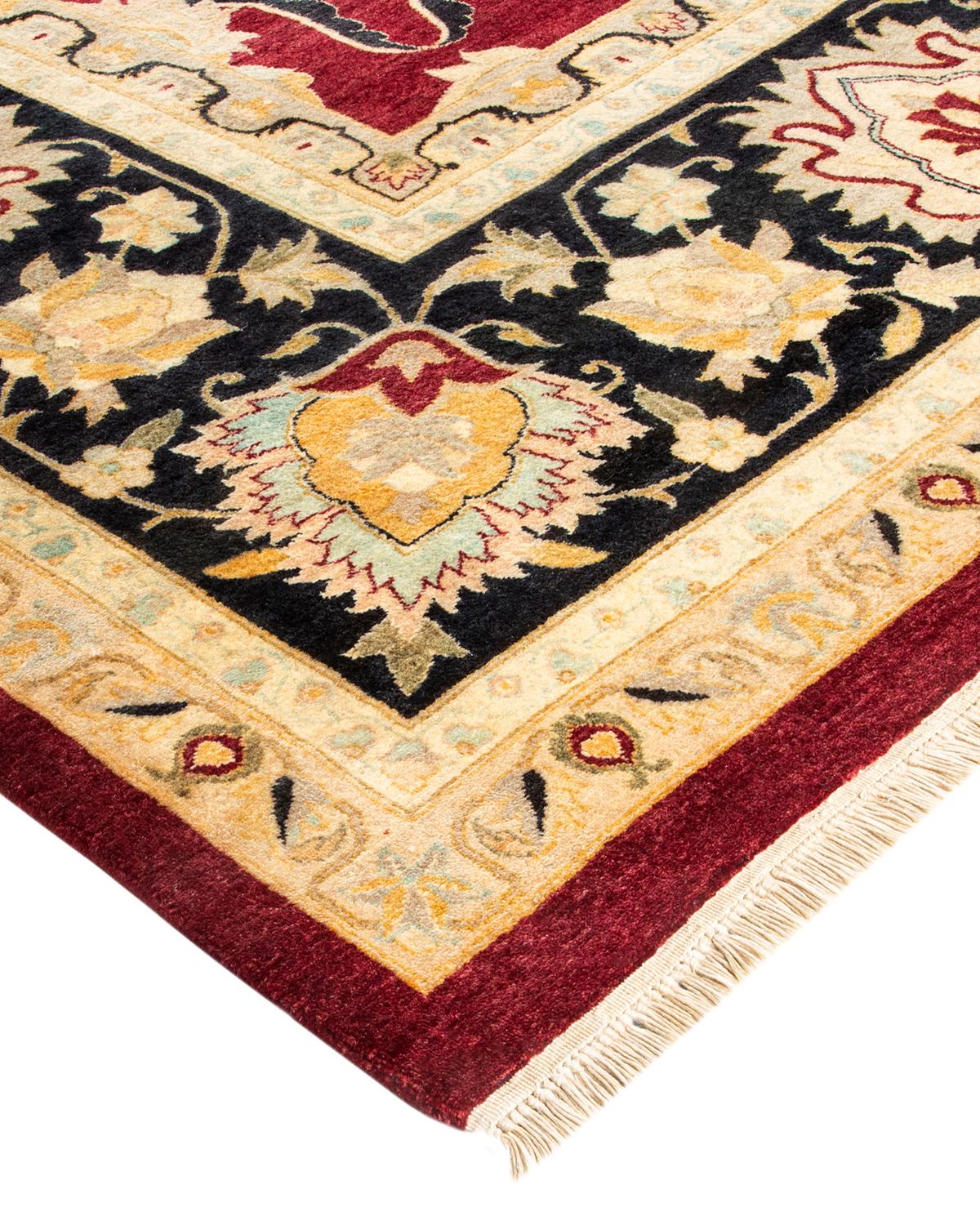 With understated palettes and allover designs, the rugs in the Mogul Collection will bring timeless sophistication to any room. Influenced by a spectrum of Turkish, Indian, and Persian designs, the artisans who handweave these wool rugs imbue