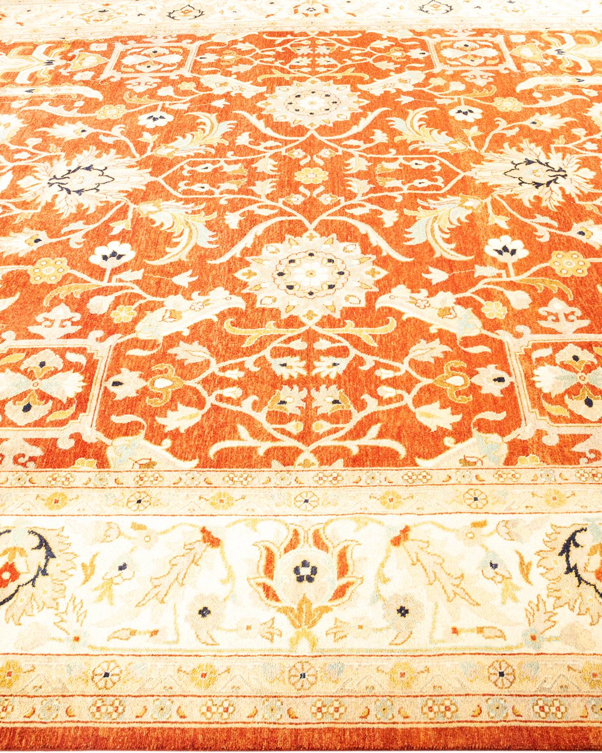 Handgeknüpfter orientalischer Mogul-Roter Teppich, Unikat, Unikat im Zustand „Neu“ im Angebot in Norwalk, CT