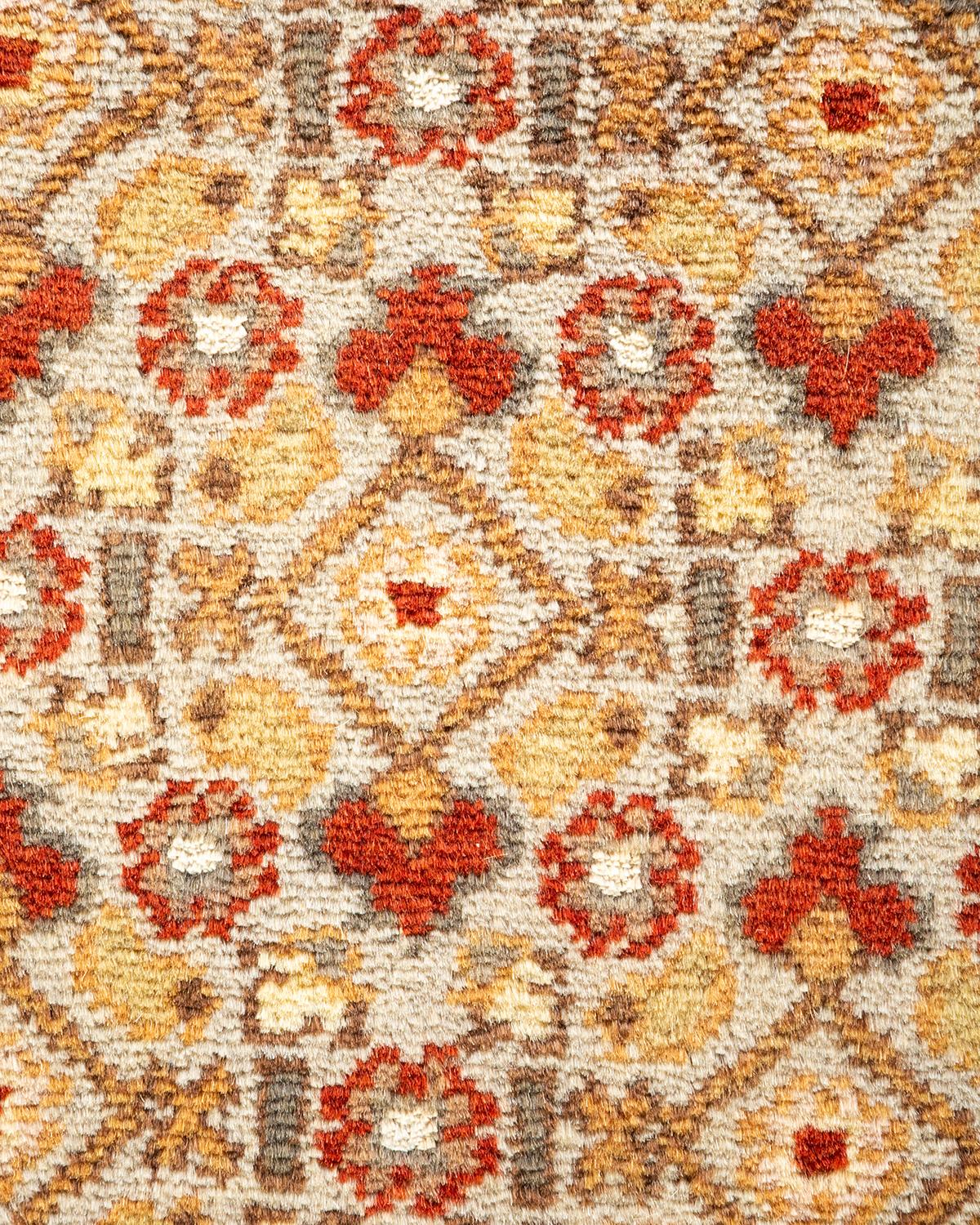 Alfombra anudada a mano overdyed Mogul negra única en su género Pakistaní en venta