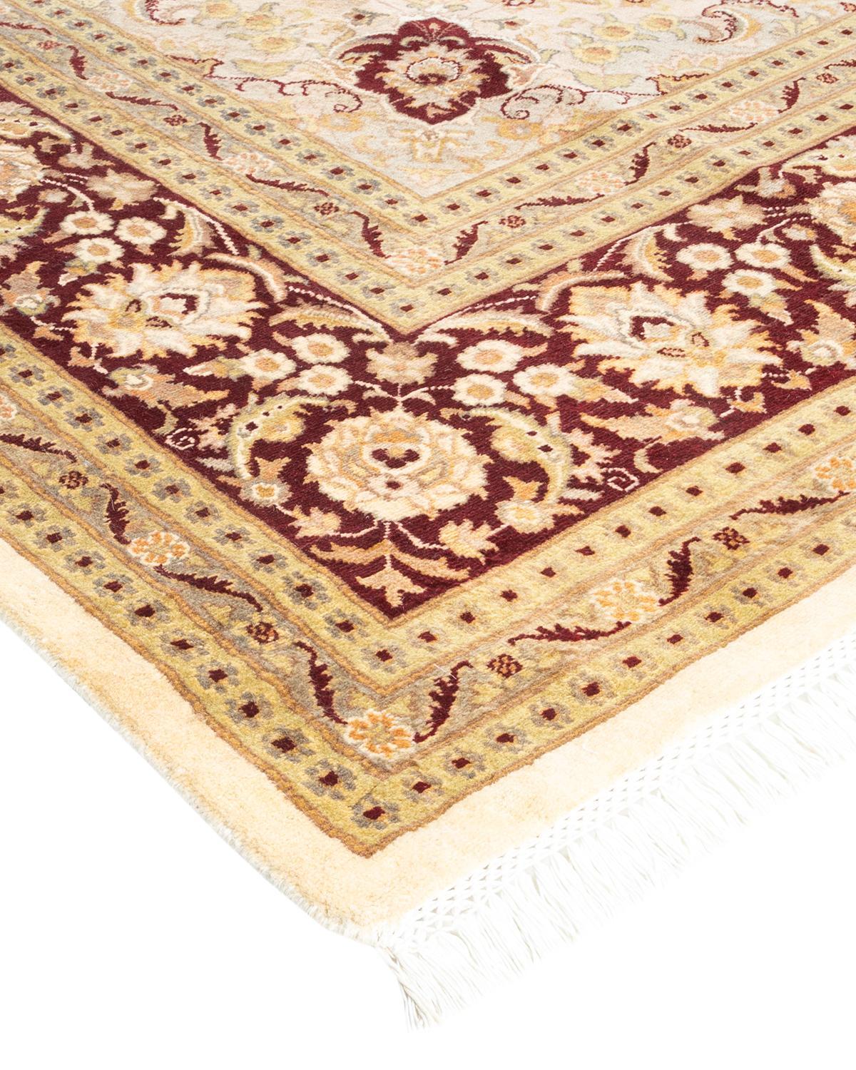 With understated palettes and allover designs, the rugs in the Mogul Collection will bring timeless sophistication to any room. Influenced by a spectrum of Turkish, Indian, and Persian designs, the artisans who handweave these wool rugs imbue