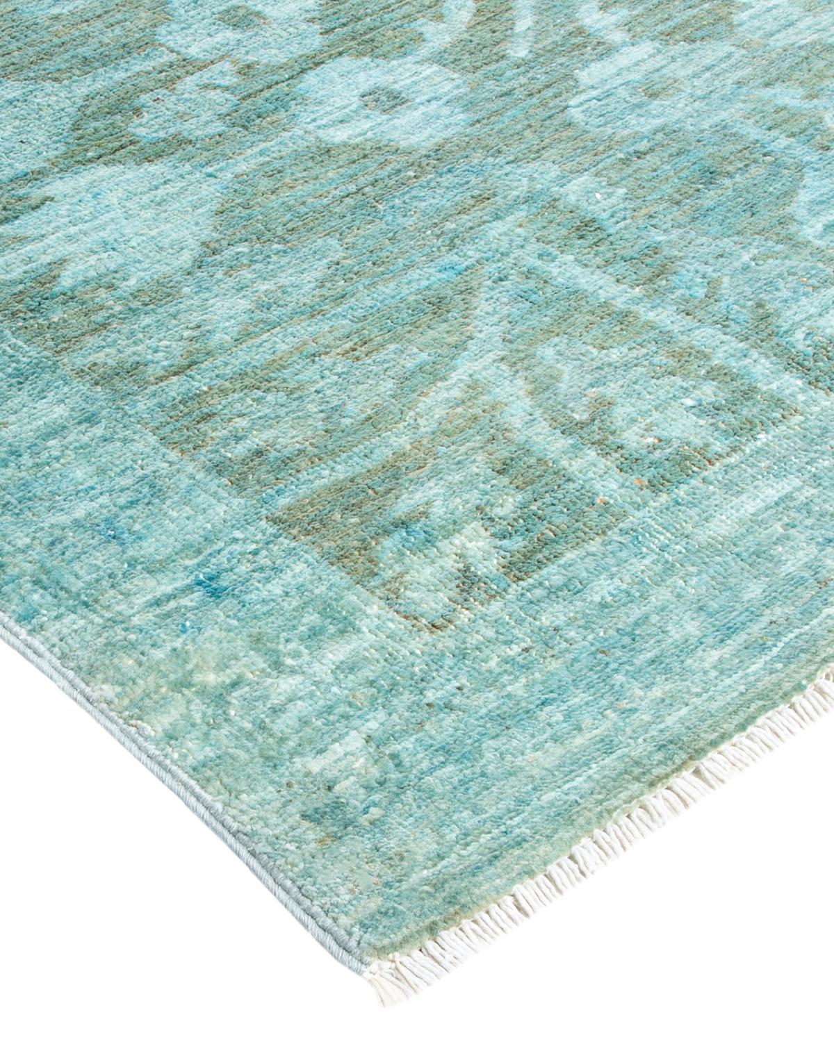 Vibrance rugs epitomize classic with a twist: traditional patterns overdyed in brilliant color. Each hand-knotted rug is washed in a 100%-natural botanical dye that reveals hidden nuances in the designs. These are rugs that transcend trends, and