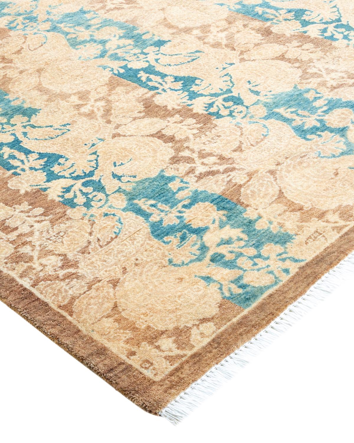 Las alfombras de la colección Mogul, con sus colores discretos y sus diseños en toda la superficie, aportarán una sofisticación atemporal a cualquier habitación. Influenciadas por un espectro de diseños turcos, indios y persas, los artesanos que