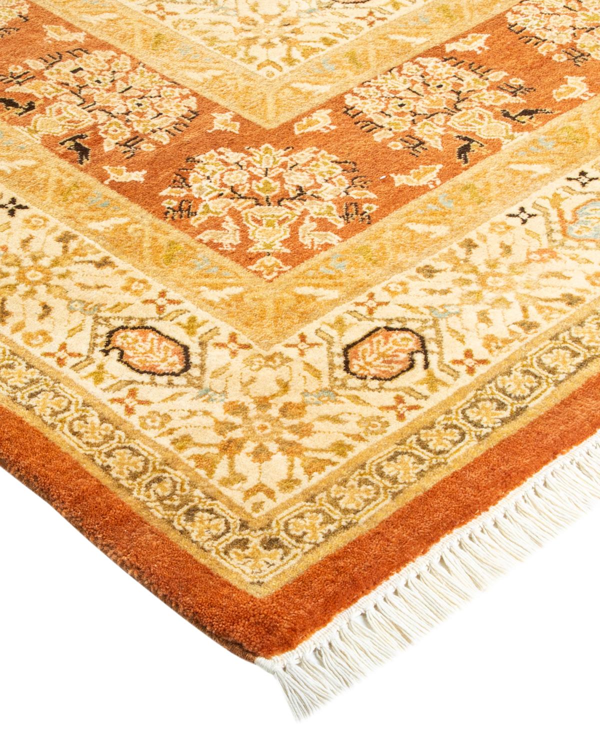 Avec leurs palettes discrètes et leurs motifs à l'envers, les tapis de la collection Mogul apporteront une sophistication intemporelle à n'importe quelle pièce. Influencés par un éventail de motifs turcs, indiens et persans, les artisans qui tissent