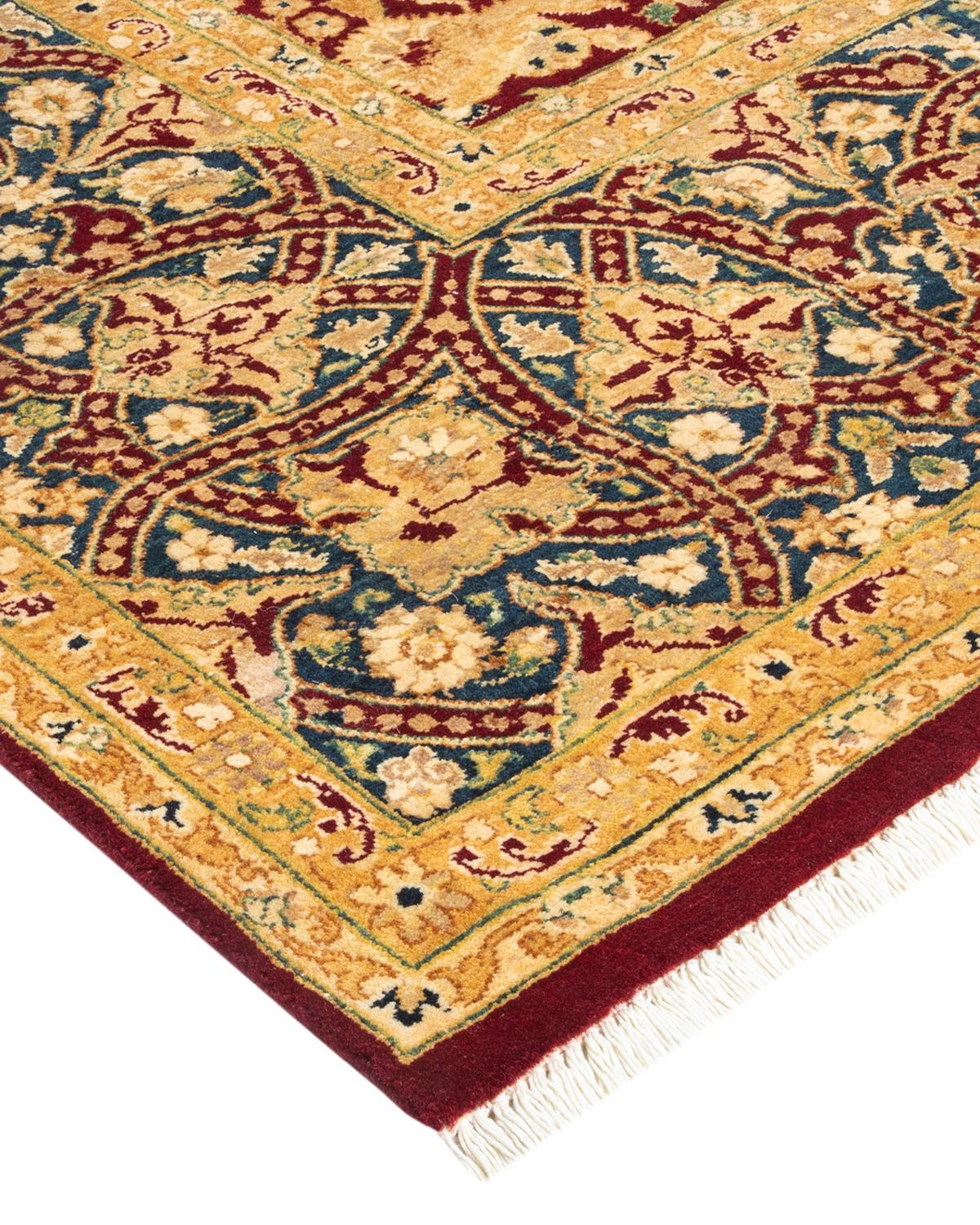 Las alfombras de la colección Mogul, con sus colores discretos y sus diseños en toda la superficie, aportarán una sofisticación atemporal a cualquier habitación. Influenciadas por un espectro de diseños turcos, indios y persas, los artesanos que