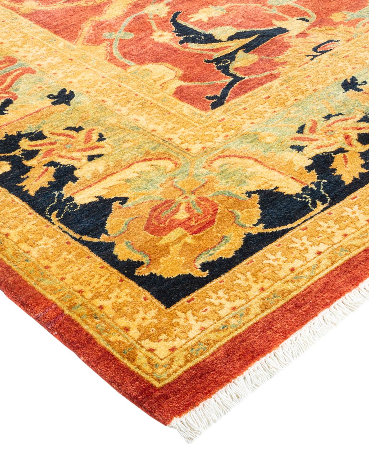 Las alfombras de la colección Mogul, con sus colores discretos y sus diseños en toda la superficie, aportarán una sofisticación atemporal a cualquier habitación. Influenciadas por un espectro de diseños turcos, indios y persas, los artesanos que