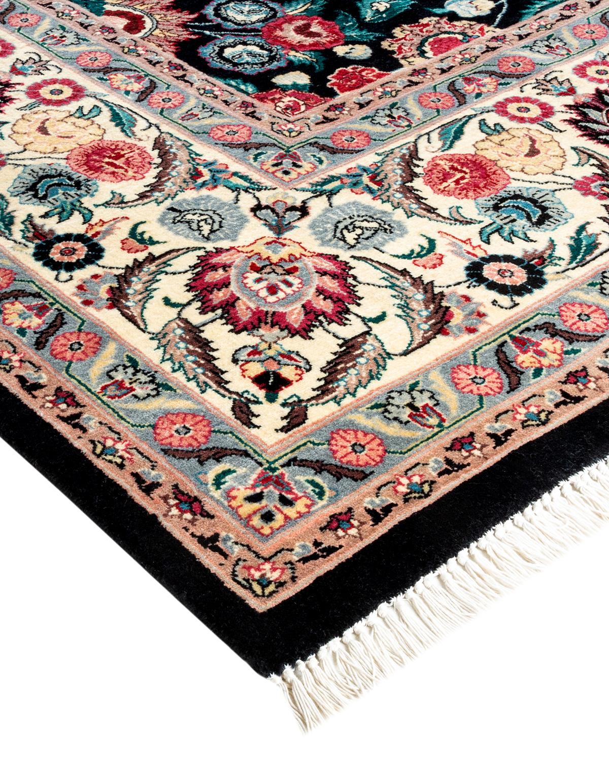 With understated palettes and allover designs, the rugs in the Mogul Collection will bring timeless sophistication to any room. Influenced by a spectrum of Turkish, Indian, and Persian designs, the artisans who handweave these wool rugs imbue