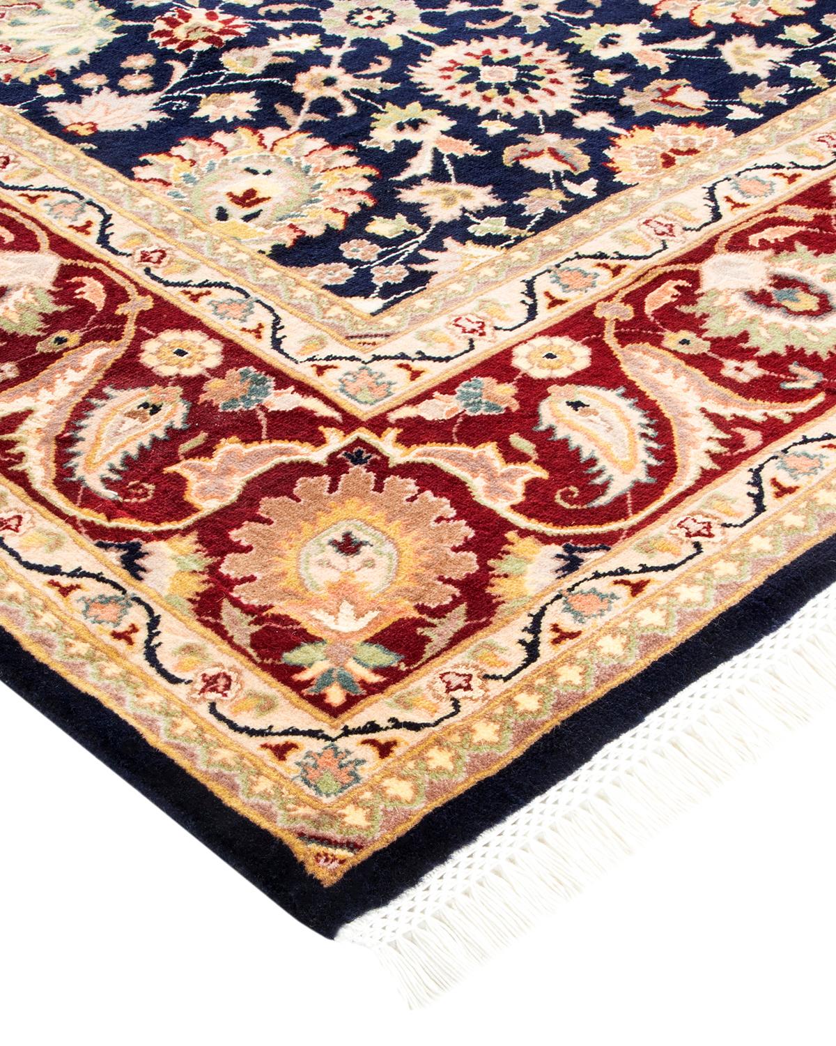 With understated palettes and allover designs, the rugs in the Mogul Collection will bring timeless sophistication to any room. Influenced by a spectrum of Turkish, Indian, and Persian designs, the artisans who handweave these wool rugs imbue