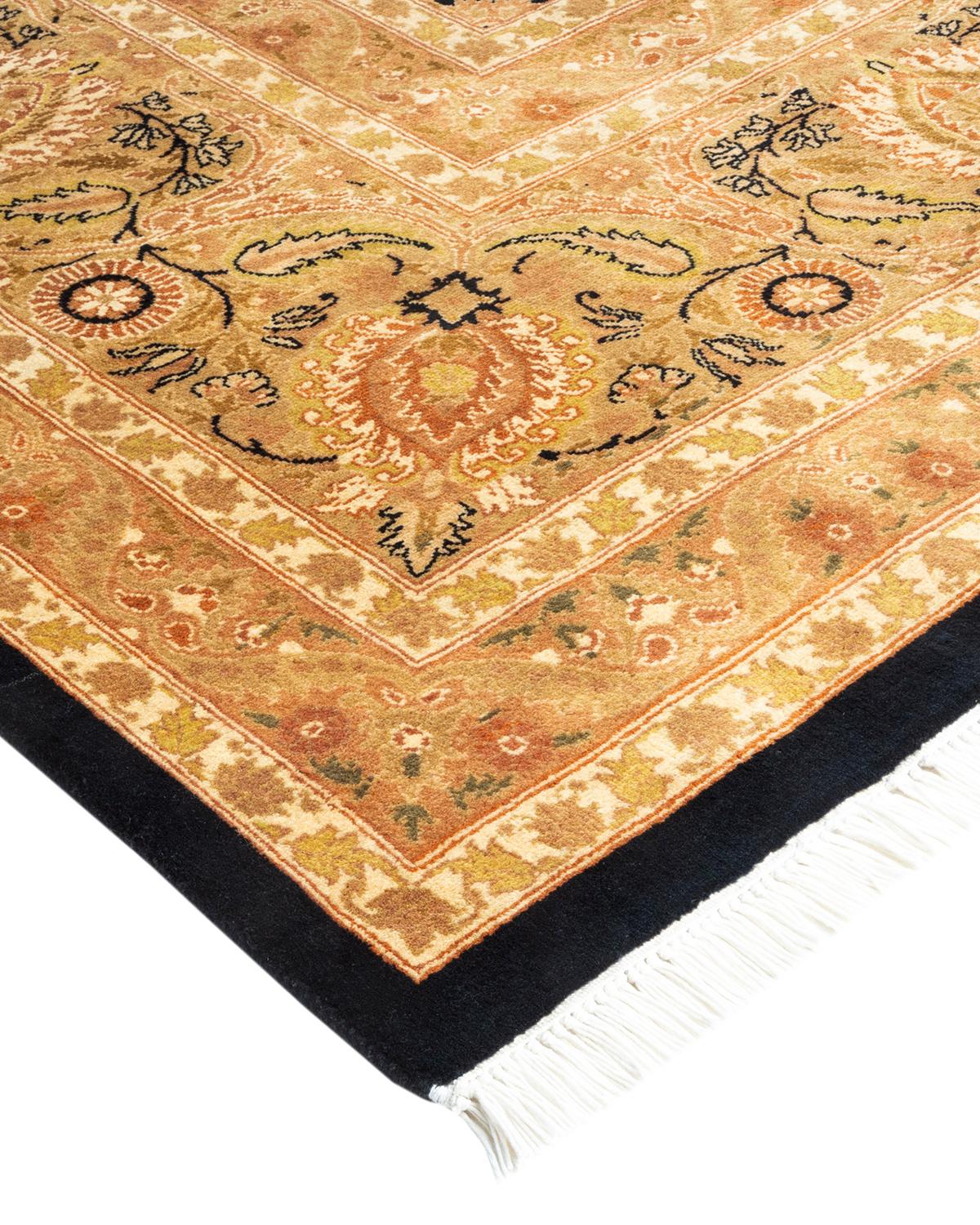 With understated palettes and allover designs, the rugs in the Mogul Collection will bring timeless sophistication to any room. Influenced by a spectrum of Turkish, Indian, and Persian designs, the artisans who handweave these wool rugs imbue