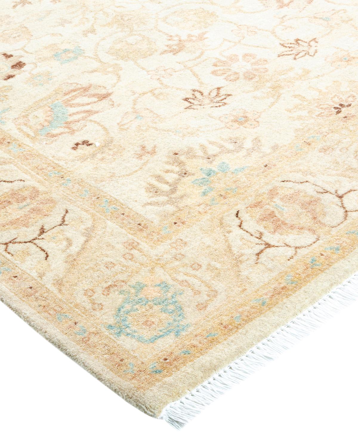 With understated palettes and allover designs, the rugs in the Mogul Collection will bring timeless sophistication to any room. Influenced by a spectrum of Turkish, Indian, and Persian designs, the artisans who handweave these wool rugs imbue