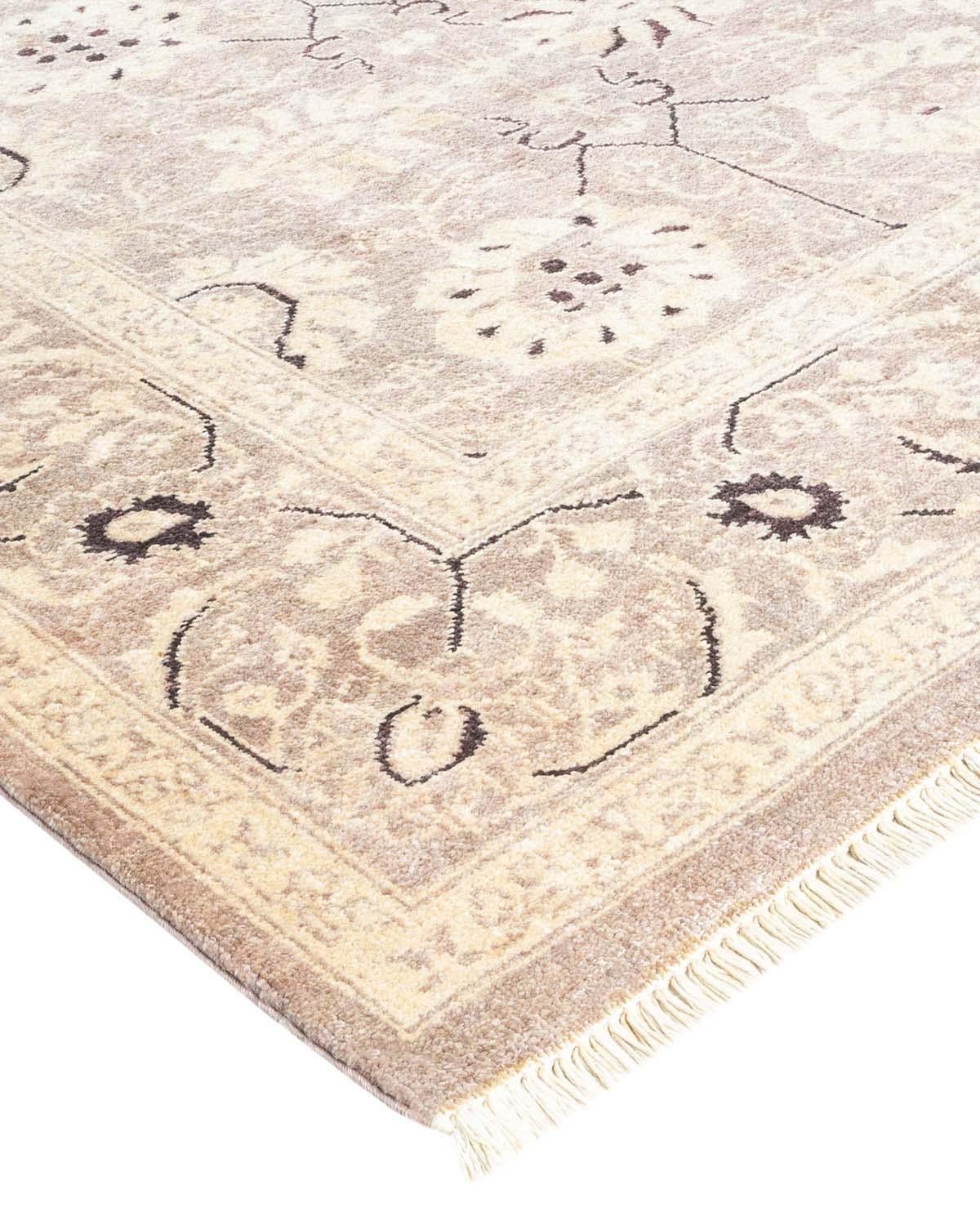 With understated palettes and allover designs, the rugs in the Mogul Collection will bring timeless sophistication to any room. Influenced by a spectrum of Turkish, Indian, and Persian designs, the artisans who handweave these wool rugs imbue