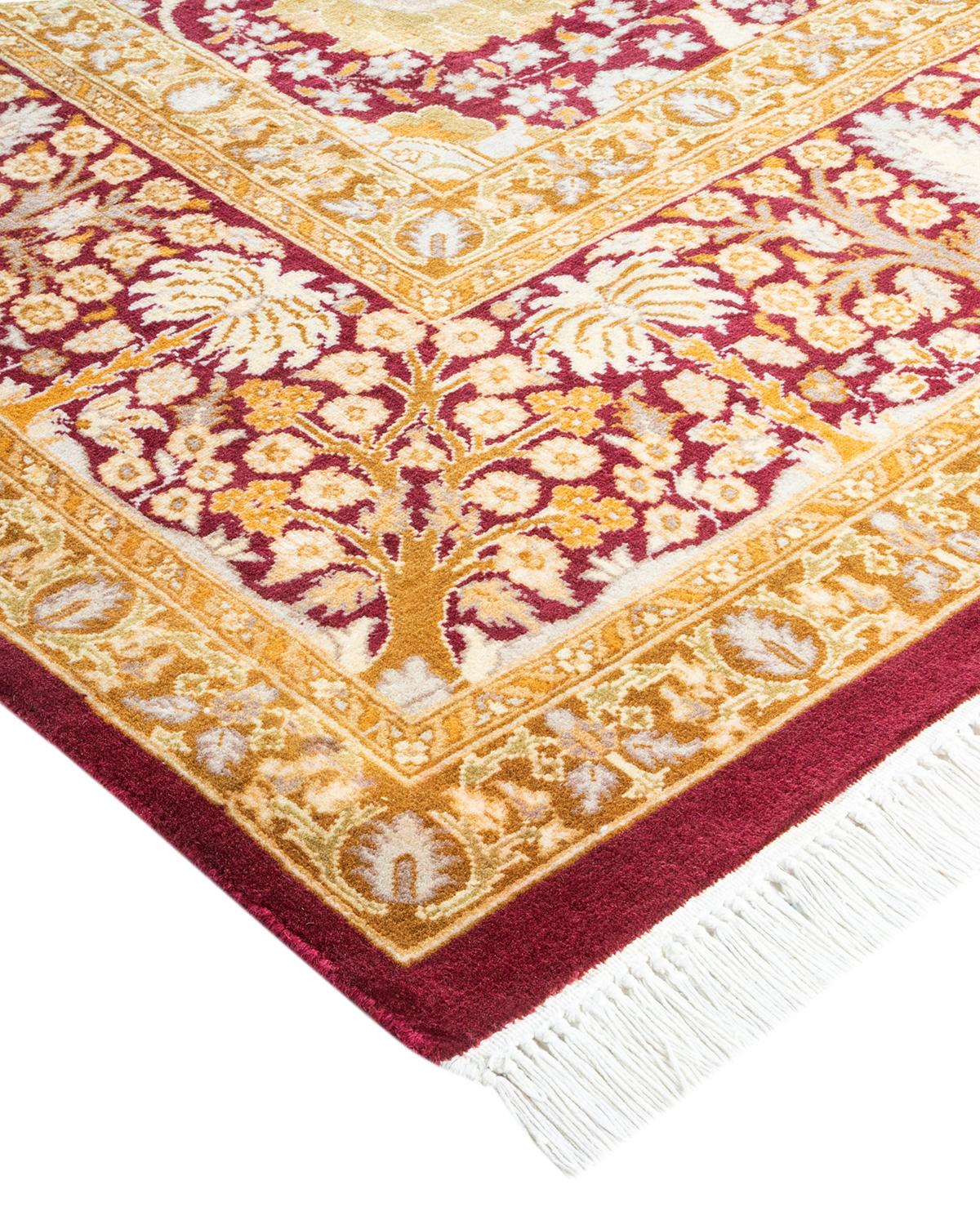 With understated palettes and allover designs, the rugs in the Mogul Collection will bring timeless sophistication to any room. Influenced by a spectrum of Turkish, Indian, and Persian designs, the artisans who handweave these wool rugs imbue