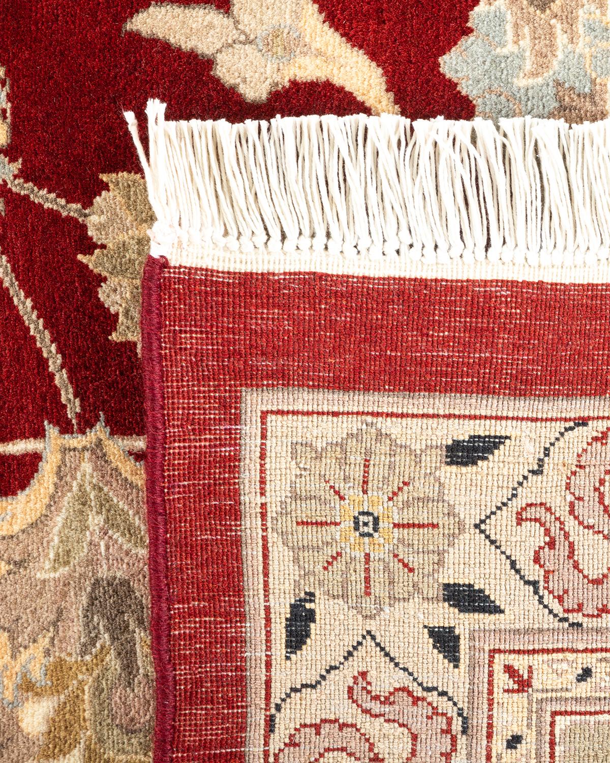 XXIe siècle et contemporain Tapis Mogul Re traditionnel oriental unique noué à la main, unique en son genre en vente