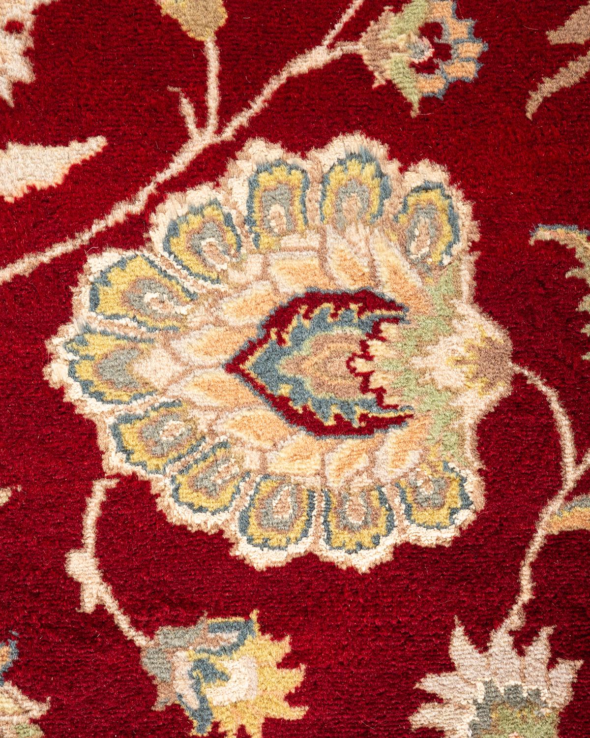 Pakistanais Tapis Mogul Re traditionnel oriental unique noué à la main, unique en son genre en vente