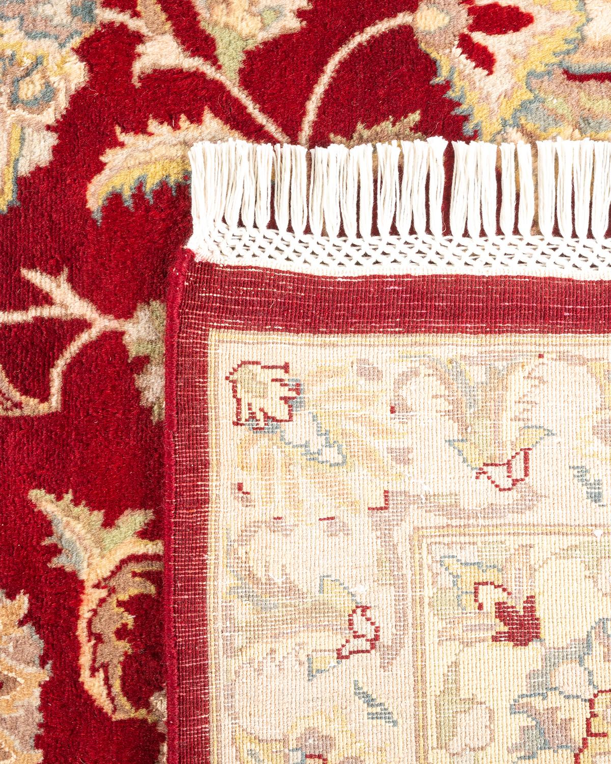 XXIe siècle et contemporain Tapis Mogul Re traditionnel oriental unique noué à la main, unique en son genre en vente