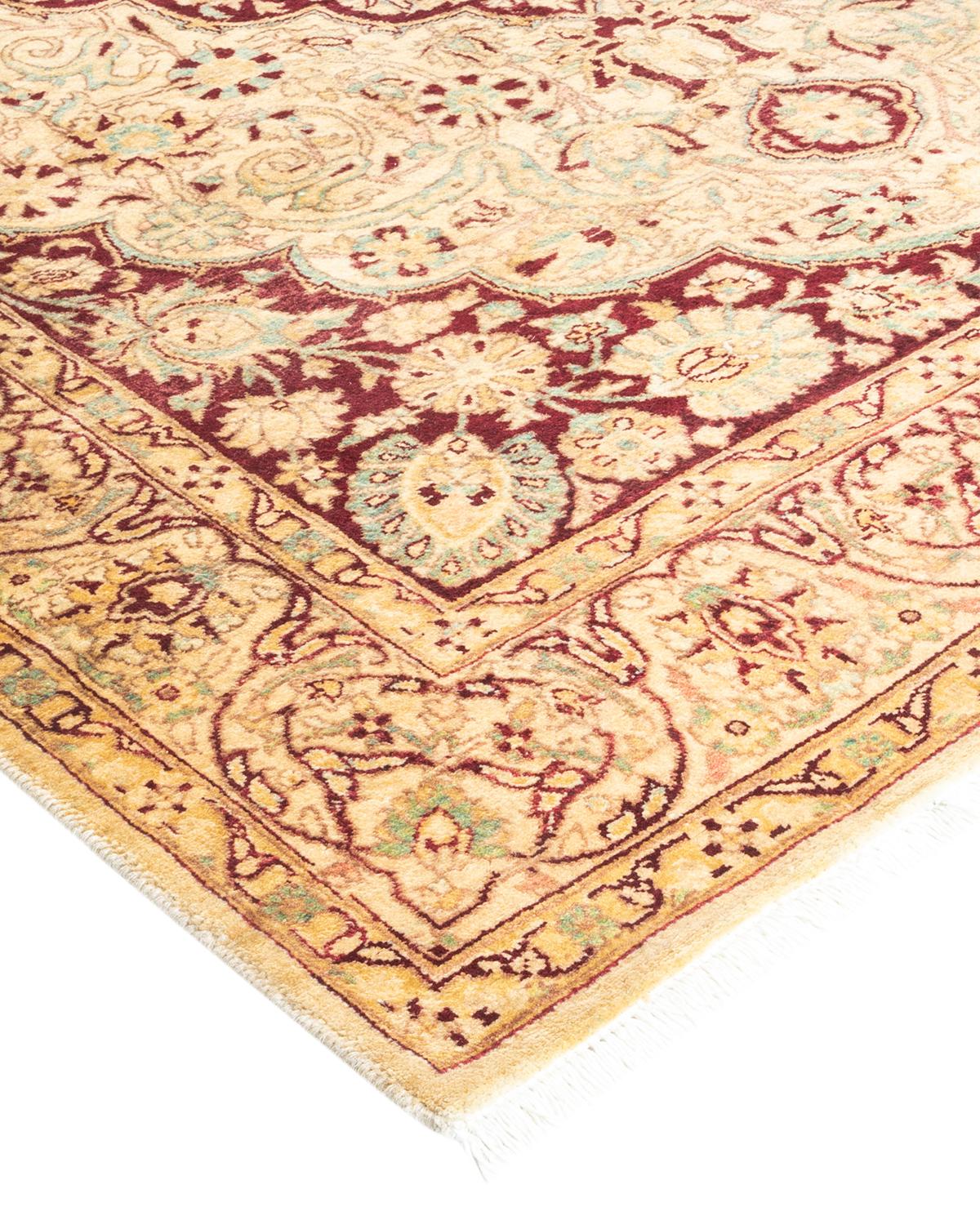With understated palettes and allover designs, the rugs in the Mogul Collection will bring timeless sophistication to any room. Influenced by a spectrum of Turkish, Indian, and Persian designs, the artisans who handweave these wool rugs imbue