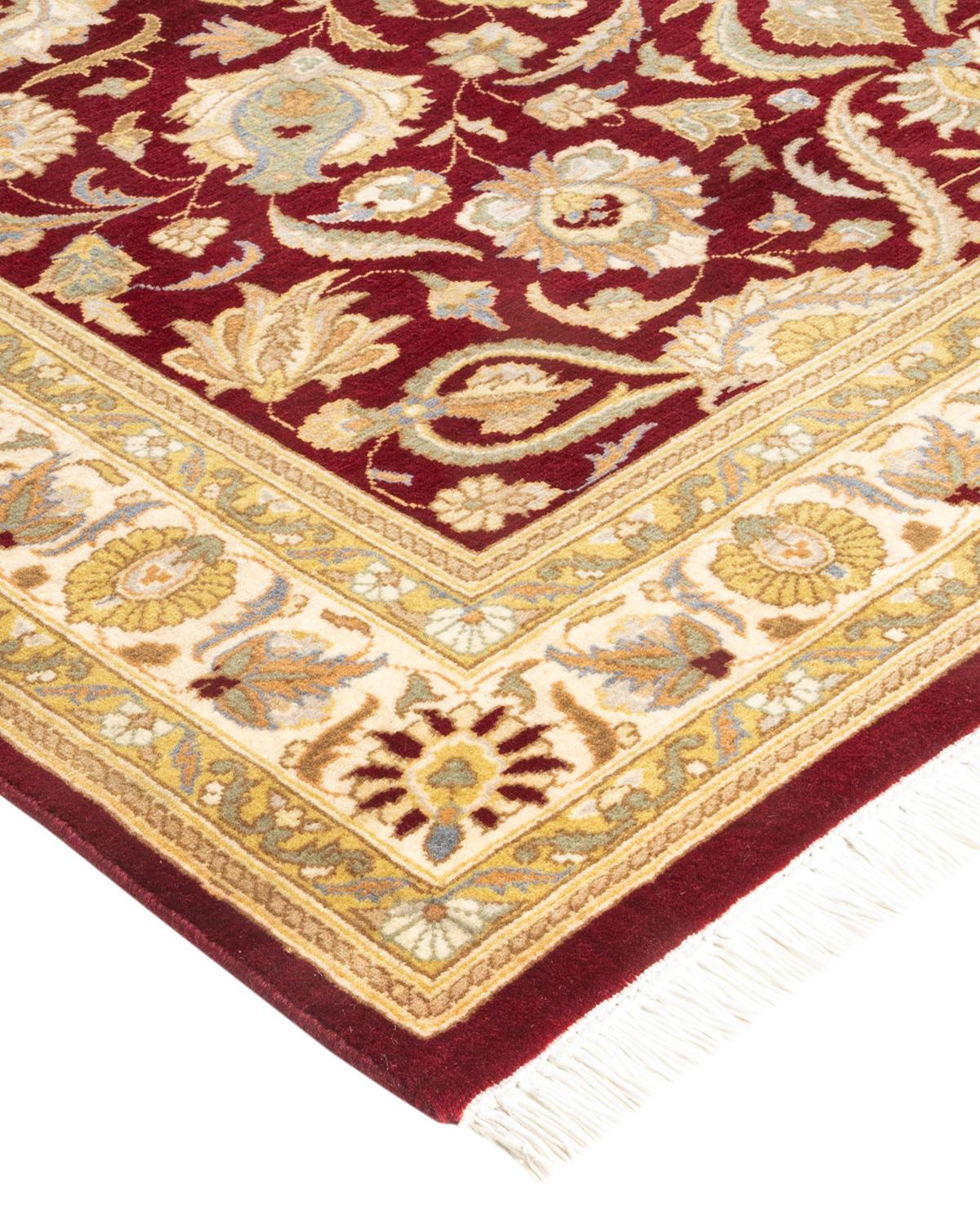 With understated palettes and allover designs, the rugs in the Mogul Collection will bring timeless sophistication to any room. Influenced by a spectrum of Turkish, Indian, and Persian designs, the artisans who handweave these wool rugs imbue