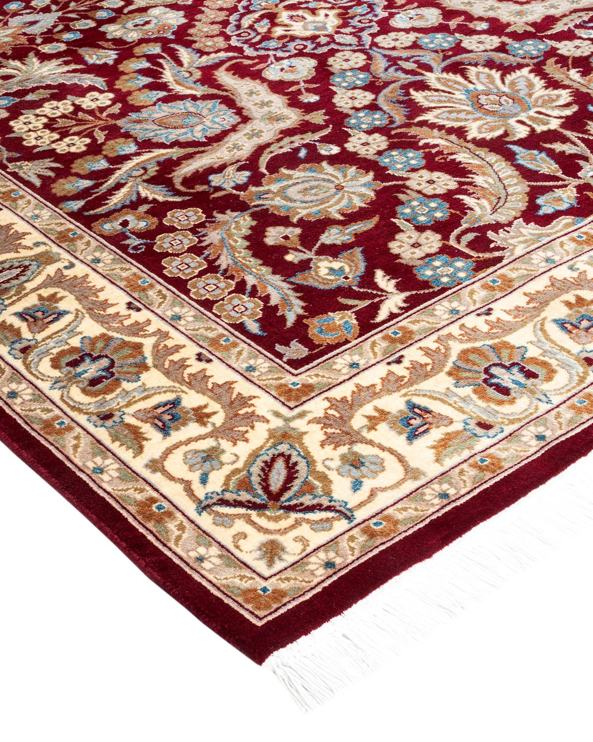 With understated palettes and allover designs, the rugs in the Mogul Collection will bring timeless sophistication to any room. Influenced by a spectrum of Turkish, Indian, and Persian designs, the artisans who handweave these wool rugs imbue