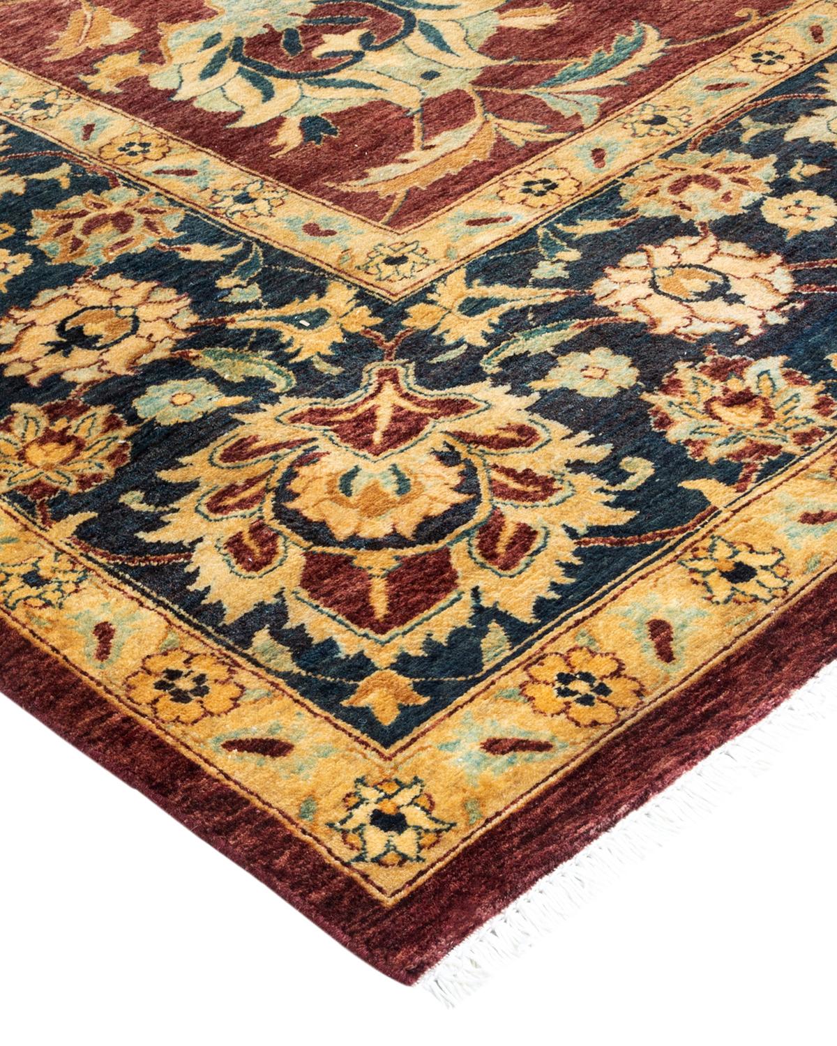 With understated palettes and allover designs, the rugs in the Mogul Collection will bring timeless sophistication to any room. Influenced by a spectrum of Turkish, Indian, and Persian designs, the artisans who handweave these wool rugs imbue