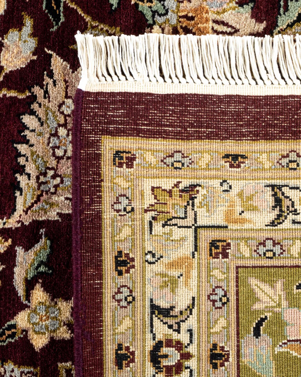 Einzigartiger handgeknüpfter traditioneller roter Orientteppich (21. Jahrhundert und zeitgenössisch) im Angebot