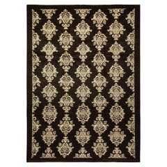 One-of-a-kind Hand Knotted Wool Eclectic Brown Area Rug