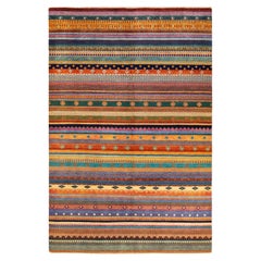 One-of-a-kind Hand Knotted Wool Lori Multi Area Rug