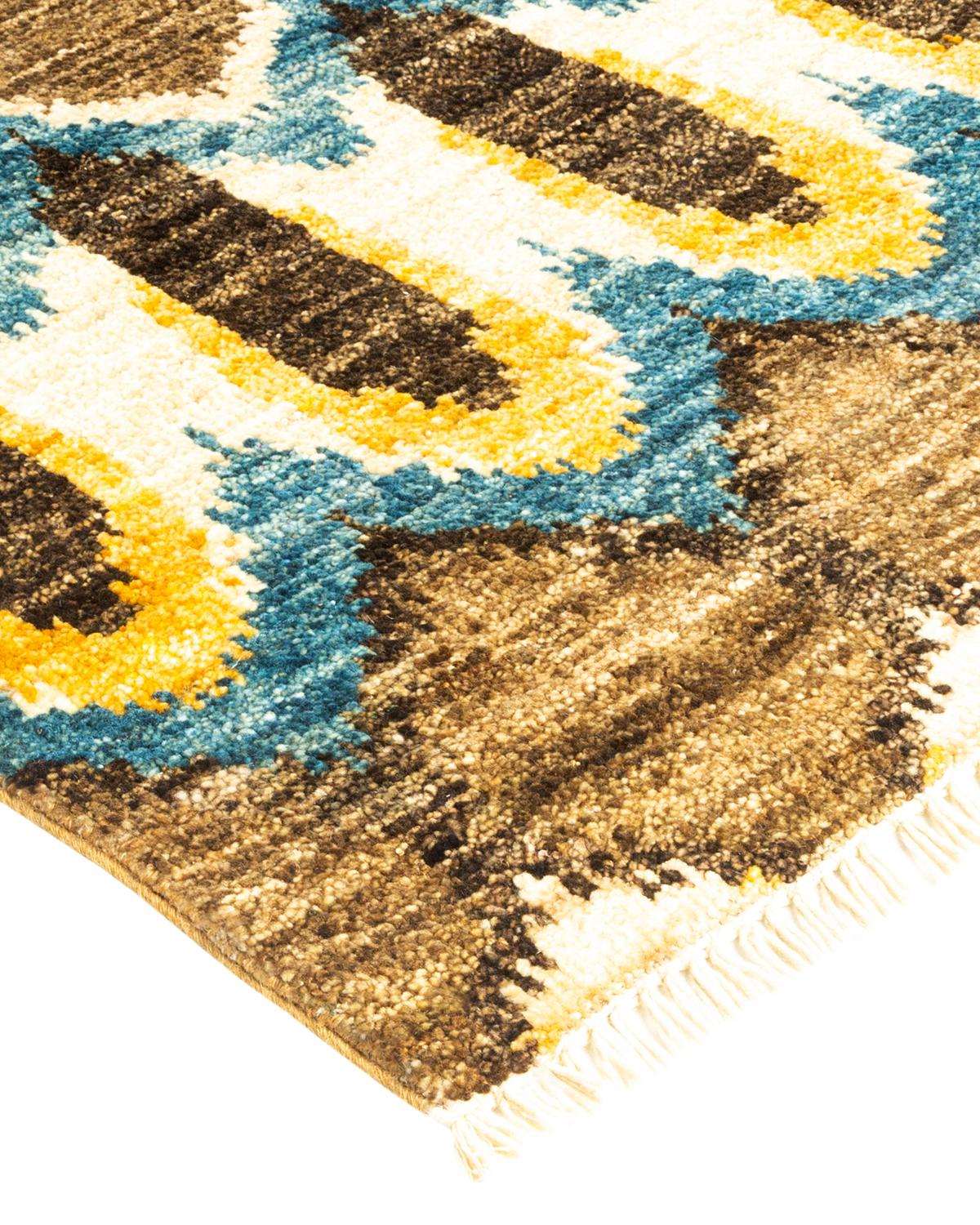 Fresh, spirited, and above all, luxurious, the rugs of the Modern collection can invigorate a traditional room as gracefully as they can ground a more contemporary space. The opulent pattern in this rug is derived from the rich tradition of Turkish