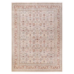 One-of-a-kind Hand Knotted Wool Mogul Beige Area Rug