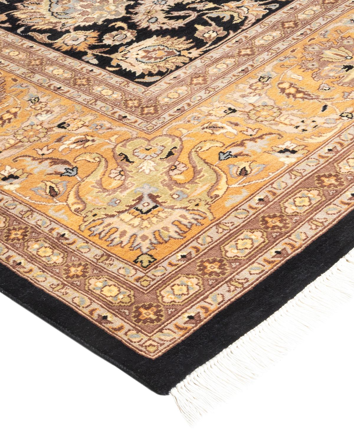 With understated palettes and allover designs, the rugs in the Mogul Collection will bring timeless sophistication to any room. Influenced by a spectrum of Turkish, Indian, and Persian designs, the artisans who handweave these wool rugs imbue