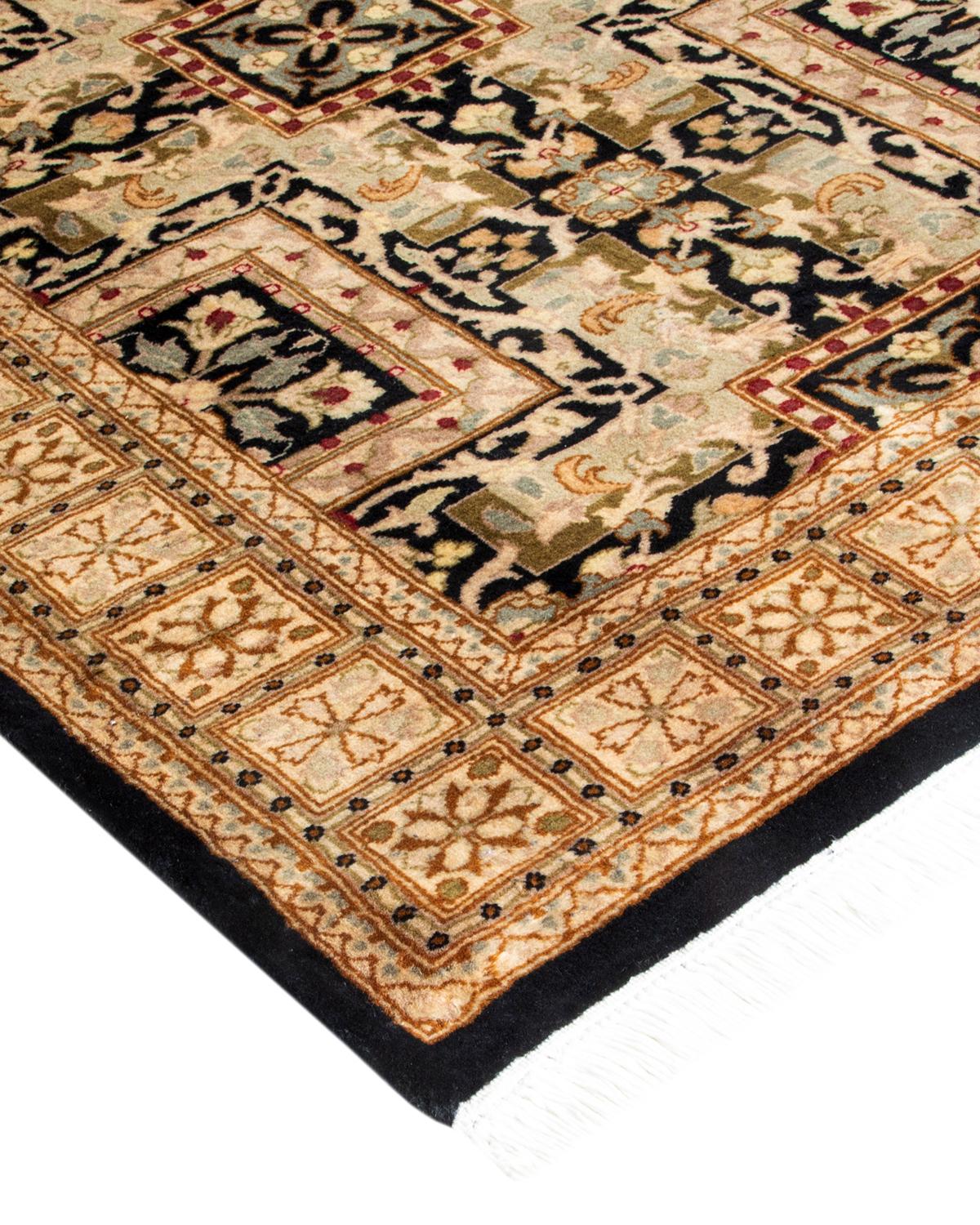 With understated palettes and allover designs, the rugs in the Mogul Collection will bring timeless sophistication to any room. Influenced by a spectrum of Turkish, Indian, and Persian designs, the artisans who handweave these wool rugs imbue