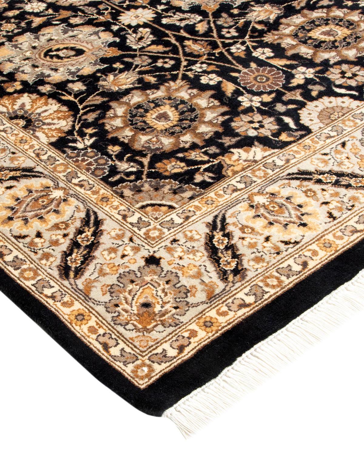 With understated palettes and allover designs, the rugs in the Mogul Collection will bring timeless sophistication to any room. Influenced by a spectrum of Turkish, Indian, and Persian designs, the artisans who handweave these wool rugs imbue