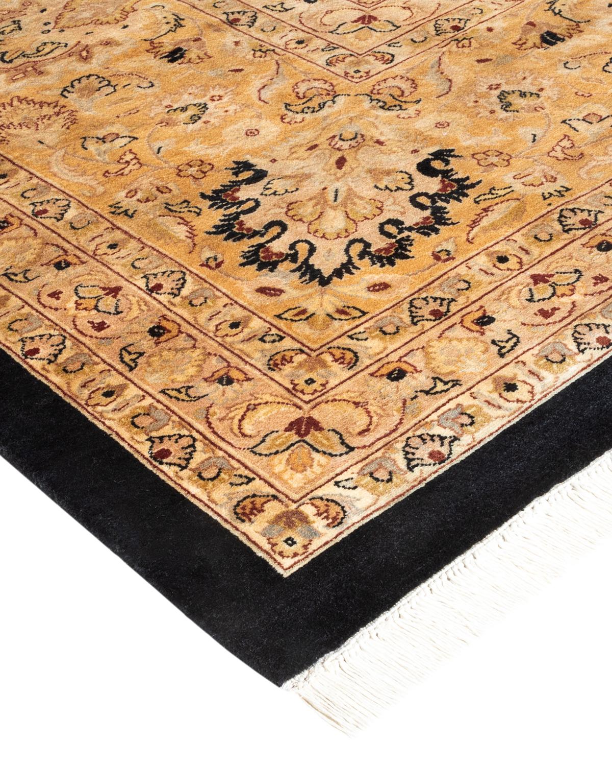With understated palettes and allover designs, the rugs in the Mogul Collection will bring timeless sophistication to any room. Influenced by a spectrum of Turkish, Indian, and Persian designs, the artisans who handweave these wool rugs imbue